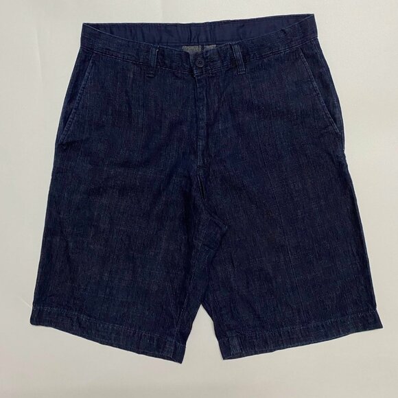 Pants - Dark Wash Denim Shorts